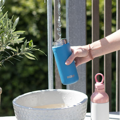 Nûby Drinkfles Roestvrij Staal Mystery Kleur / Design 600 ml - 1 Stuk