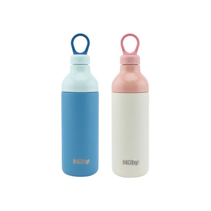 Nûby Drinkfles Roestvrij Staal Mystery Kleur / Design 600 ml - 1 Stuk
