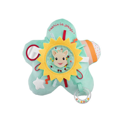 Sophie La Girafe Coussin d'activités Vert/Jaune