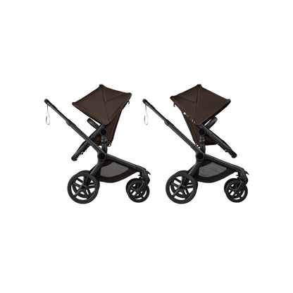 Bugaboo 2-in-1 kinderwagen Fox 5 Renew Cocoa Brown + Draagmand Cocoa Brown
