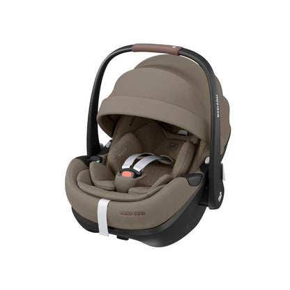 Maxi-Cosi Poussettes 3 en 1 Fame Twillic Truffle + NacelleOak Truffle + Siège-auto portable Groupe 0+ Pebble 360 Pro2 Twillic Truffle + Base FamilyFix 360 Pro