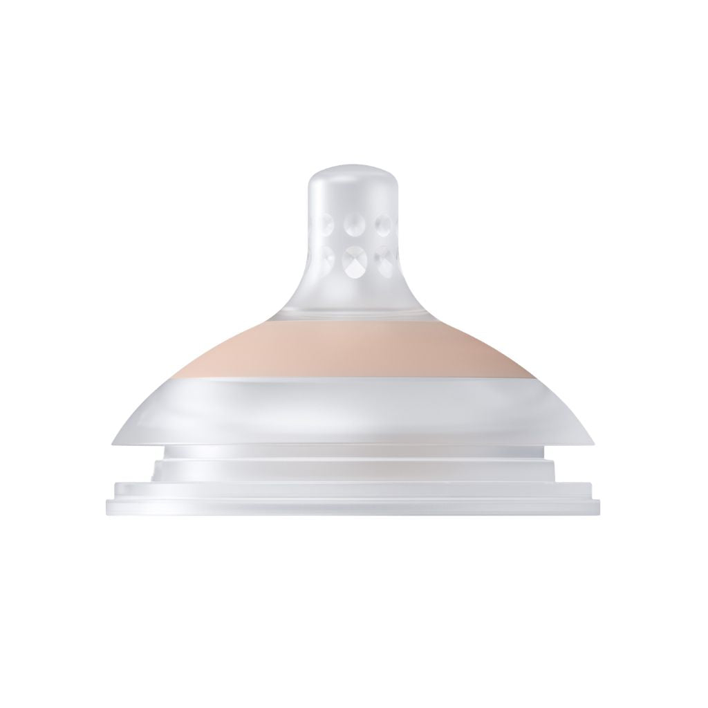 Difrax Tétine +6 mois Silicone Mammafeel Crosscut