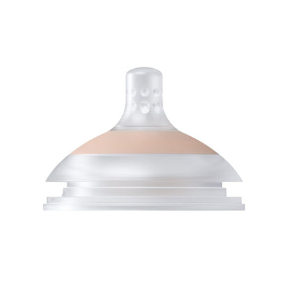 Difrax Tétine +6 mois Silicone Mammafeel Crosscut