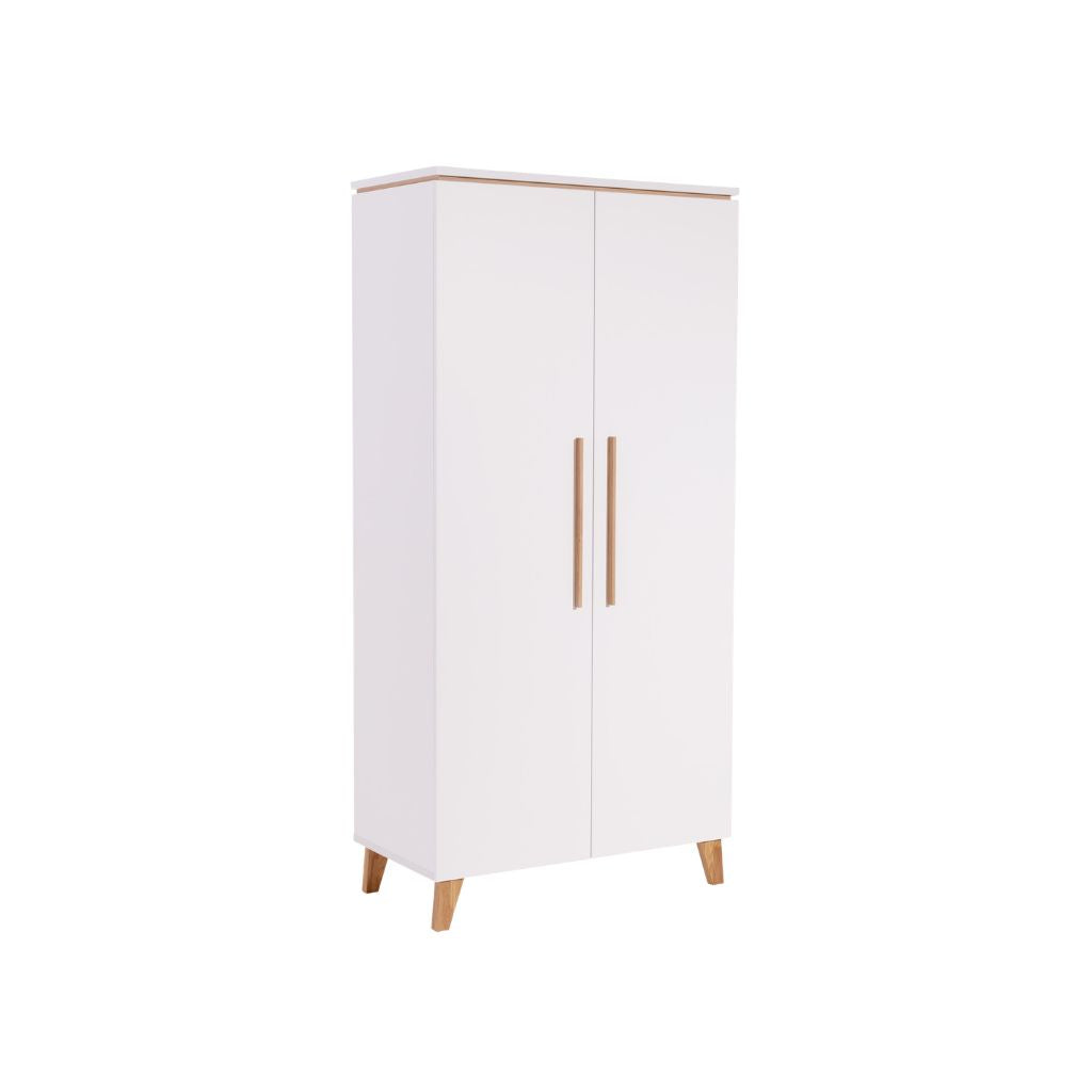 Transland Armoire à 2 Portes Vito Mira Chalk-White