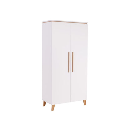Transland Armoire à 2 Portes Vito Mira Chalk-White