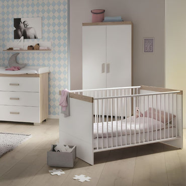 Transland Kast Met 2 Deuren Hilja Eik Bordeaux Chalk-White