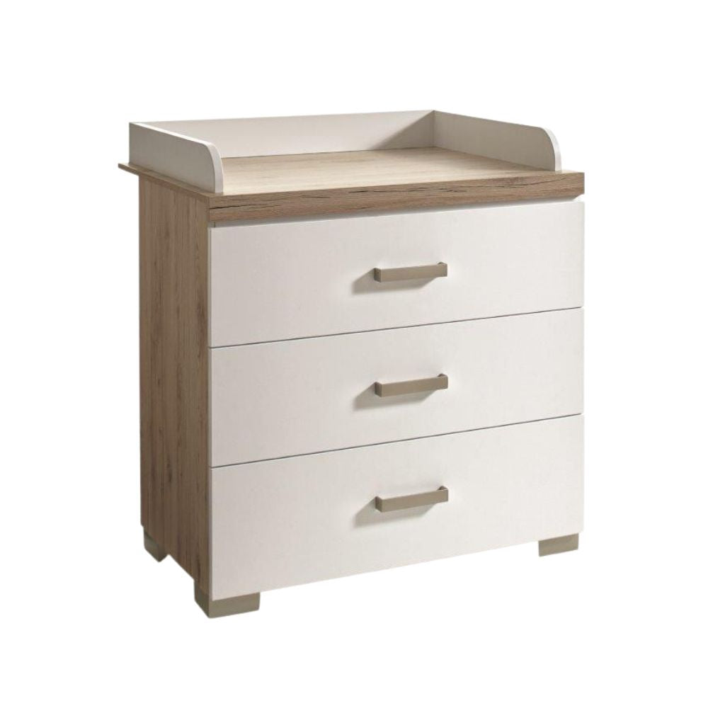 Transland Commode Hilja Chêne de Bordeaux Chalk-White