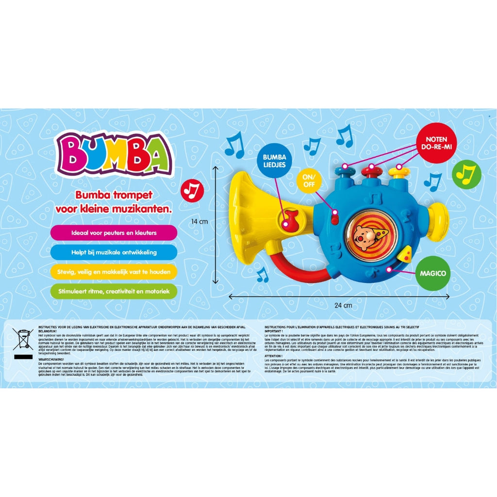 Bumba Trompet Blauw