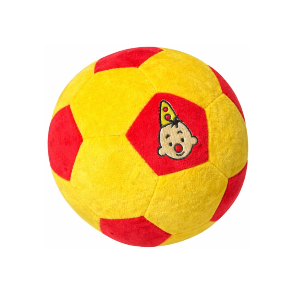 Bumba Pluche Voetbal Geel / Rood