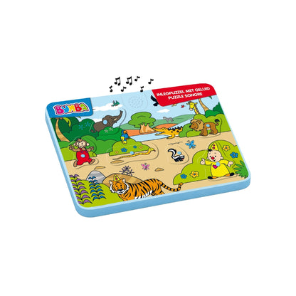 Studio 100 Bumba Houten Inlegpuzzel Met Geluid Multi