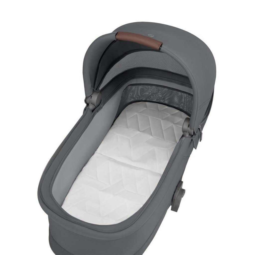 Maxi-Cosi 2-in-1 Poussette Oxford+ Moon Graphite + Nacelle Pliable Moon Graphite