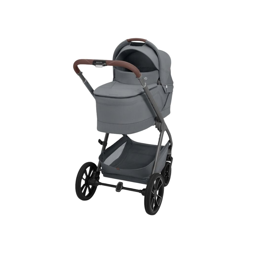 Maxi-Cosi 2-in-1 Poussette Oxford+ Moon Graphite + Nacelle Pliable Moon Graphite