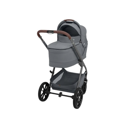 Maxi-Cosi 2-in-1 Poussette Oxford+ Moon Graphite + Nacelle Pliable Moon Graphite