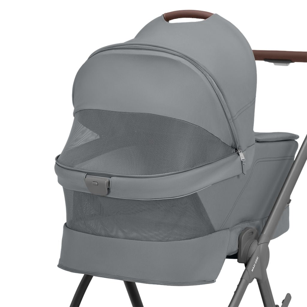 Maxi-Cosi 2-in-1 Poussette Oxford+ Moon Graphite + Nacelle Pliable Moon Graphite
