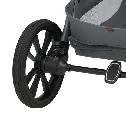 Maxi-Cosi 2-in-1 Poussette Oxford+ Moon Graphite + Nacelle Pliable Moon Graphite