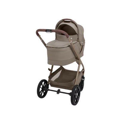Maxi-Cosi 2-in-1 Poussette Oxford+ Oak Truffle + Nacelle Pliable Oak Truffle
