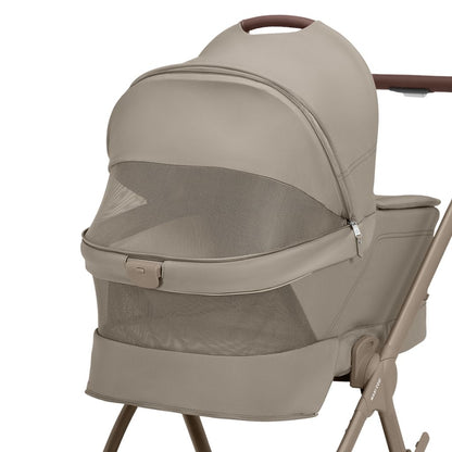 Maxi-Cosi 2-in-1 Poussette Oxford+ Oak Truffle + Nacelle Pliable Oak Truffle