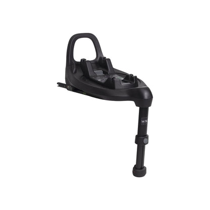 Chicco 3-in-1 Kinderwagen Trio Bellagio Black Satin + Draagmand Flexi Black Satin + Draagbare autostoel Groep 0+ First Seat Recline i-Size Black Satin + Basis i-size 360°