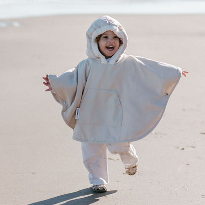 AeroMoov  Poncho d'hiver  Chevron Cream