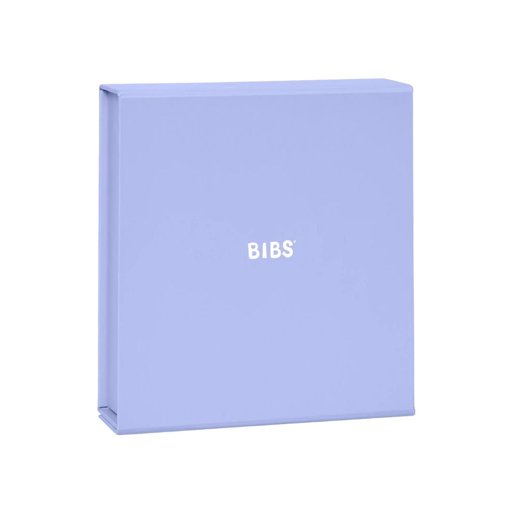 Bibs Giftset Baby On The Way Paars