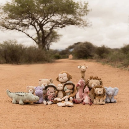 Little Dutch Knuffelpop Safari Friends Ranger Rosa