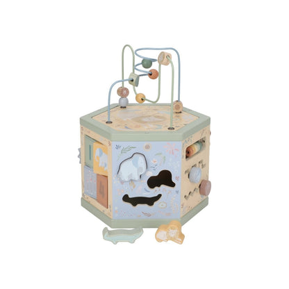 Little Dutch Cube d'activités Safari Friends Multi