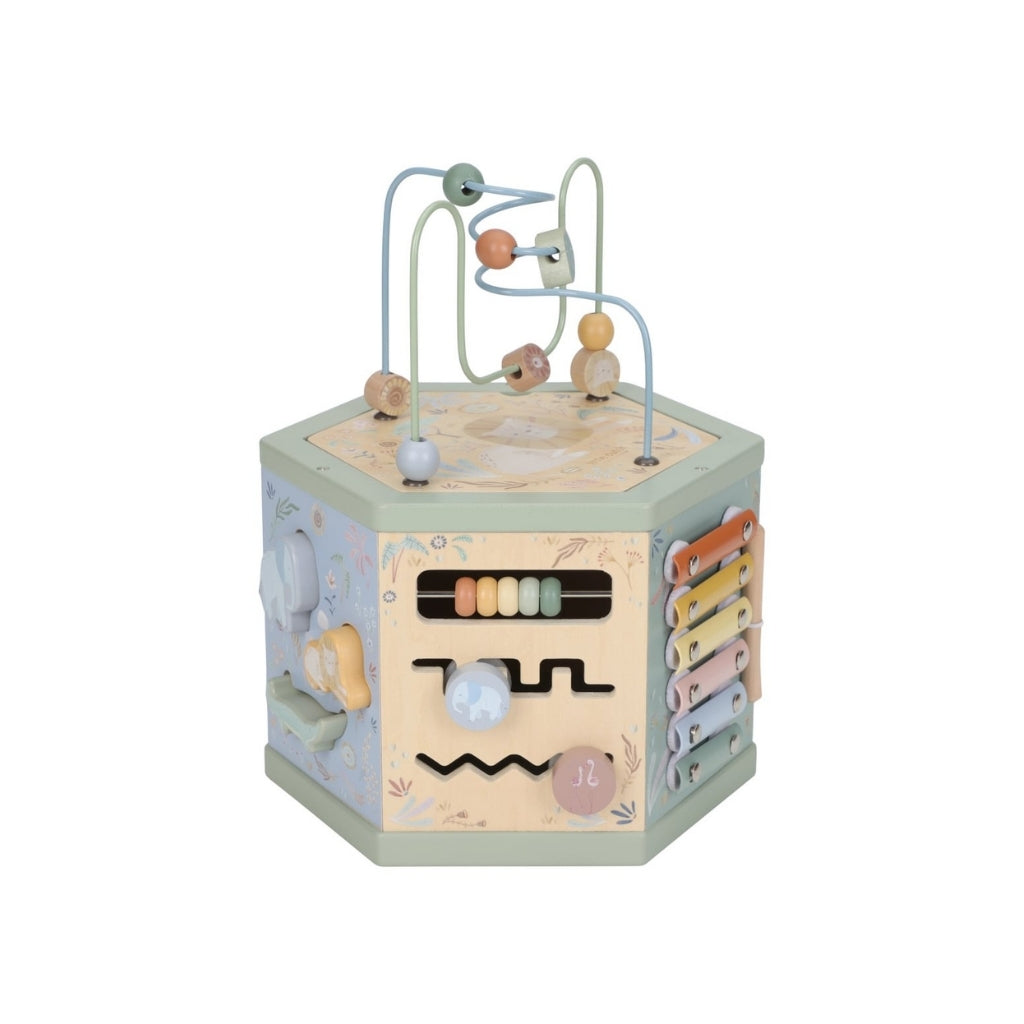 Little Dutch Cube d'activités Safari Friends Multi