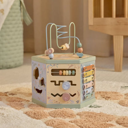 Little Dutch Cube d'activités Safari Friends Multi