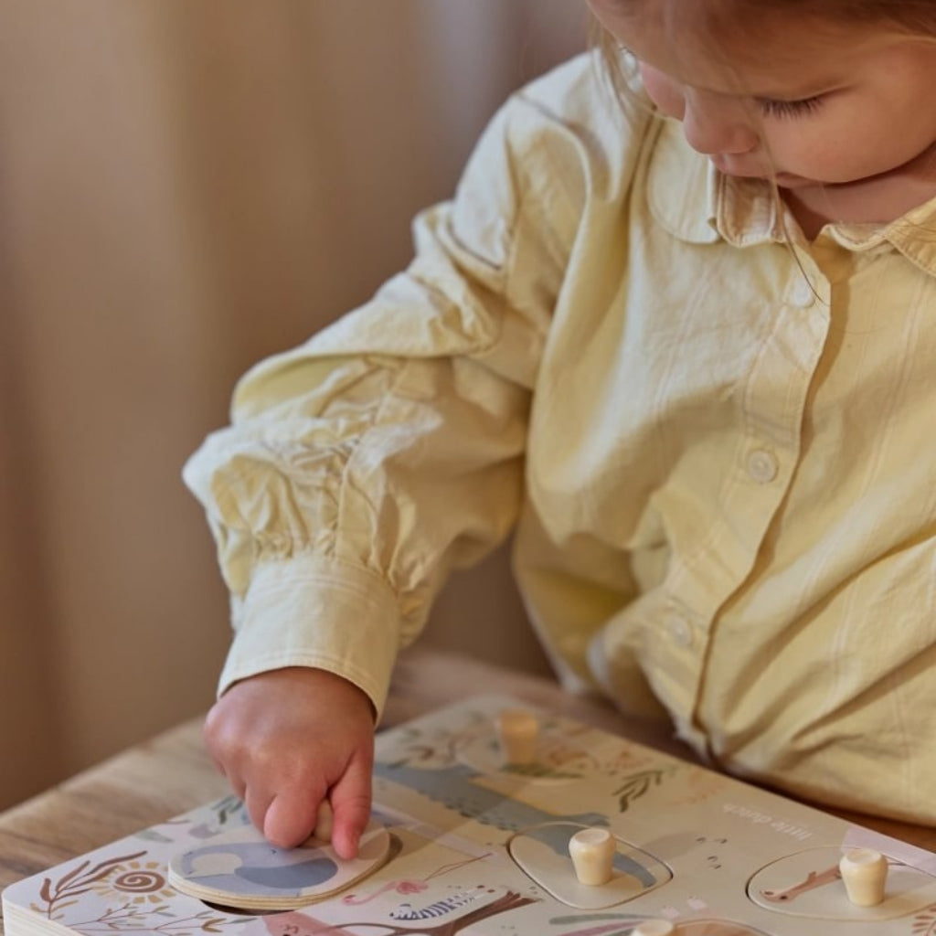 Little Dutch Puzzle Sonore Safari Friends Multi