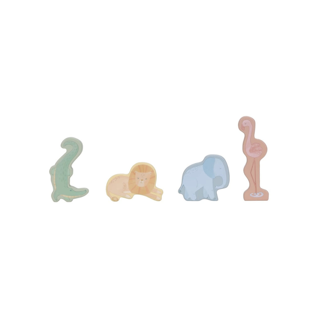 Little Dutch Table d'activités XL Safari Friends Vert 
