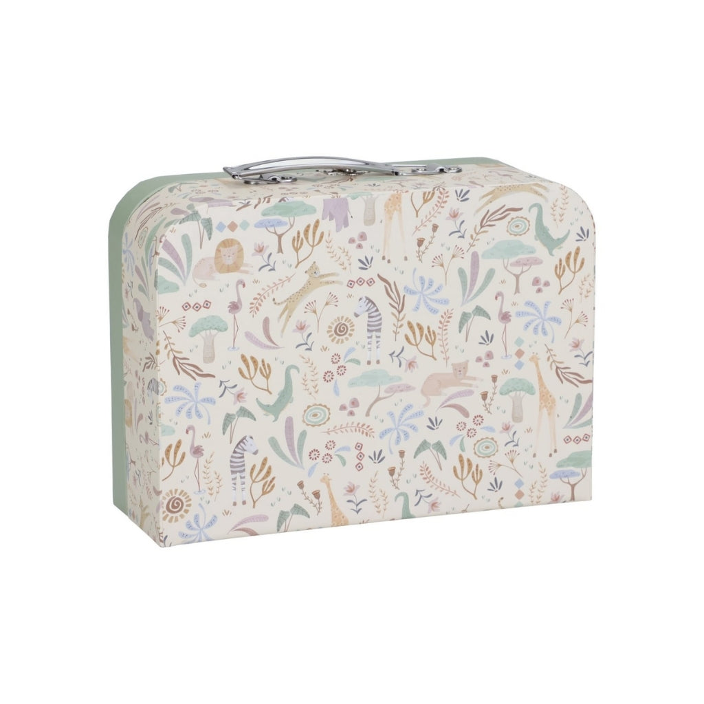 Little Dutch Petite Valise Safari Friends Vert 