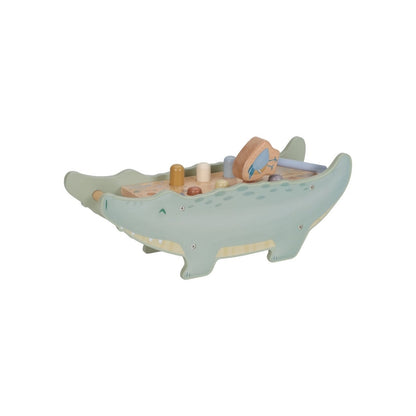 Little Dutch Banc De Marteau Safari Friends Crocodile Vert 