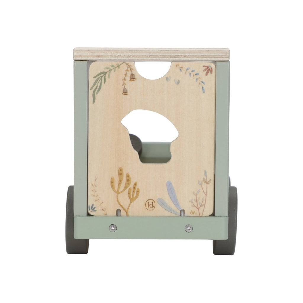 Little Dutch Trieuse Par Forme Safari Friends Voiture Verte