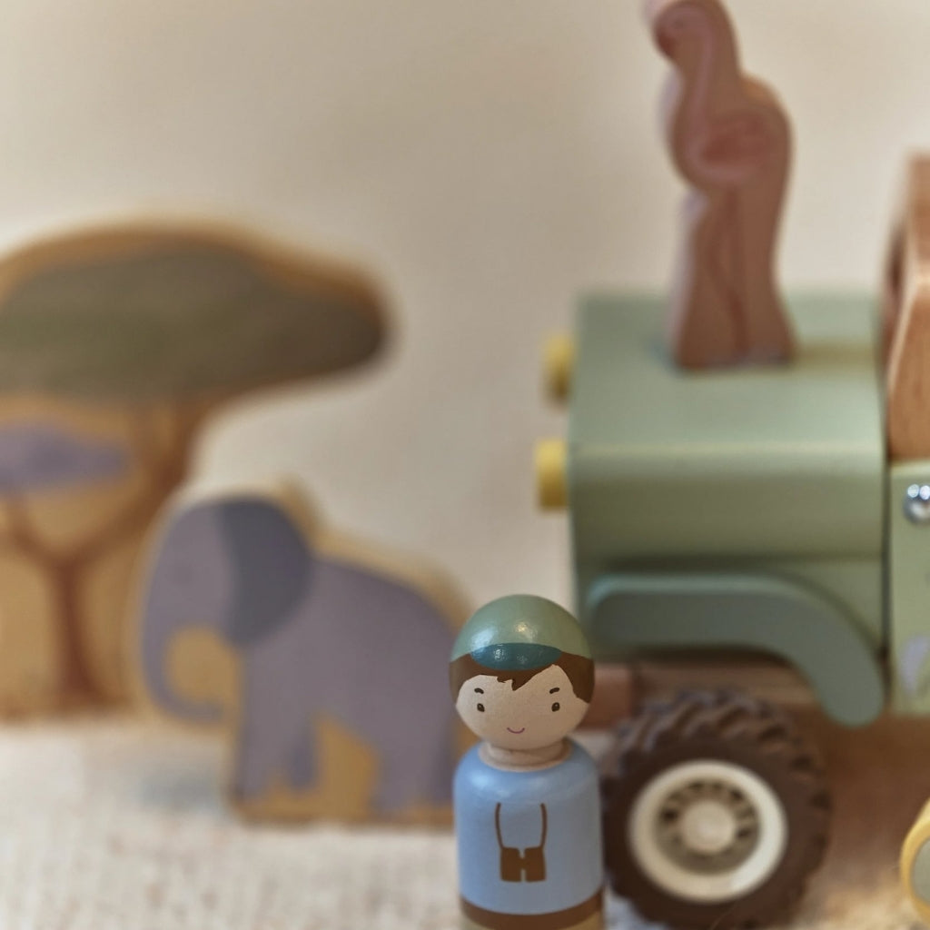 Little Dutch Jeep De Safari Avec Des Animaux Safari Friends Multi