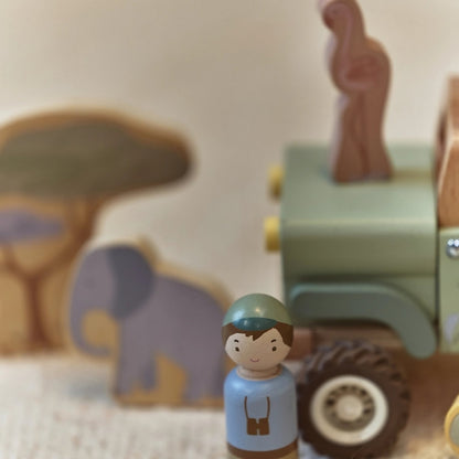 Little Dutch Jeep De Safari Avec Des Animaux Safari Friends Multi