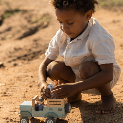 Little Dutch Jeep De Safari Avec Des Animaux Safari Friends Multi