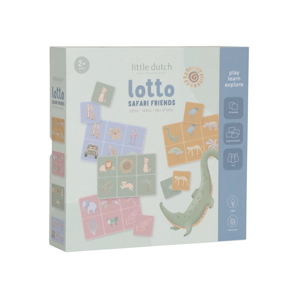 Little Dutch Jeu De Loto Safari Friends Multi