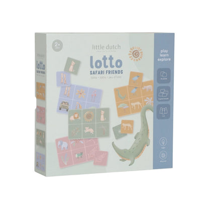 Little Dutch Jeu De Loto Safari Friends Multi