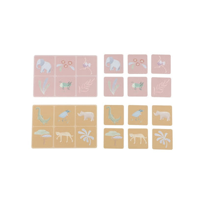 Little Dutch Jeu De Loto Safari Friends Multi