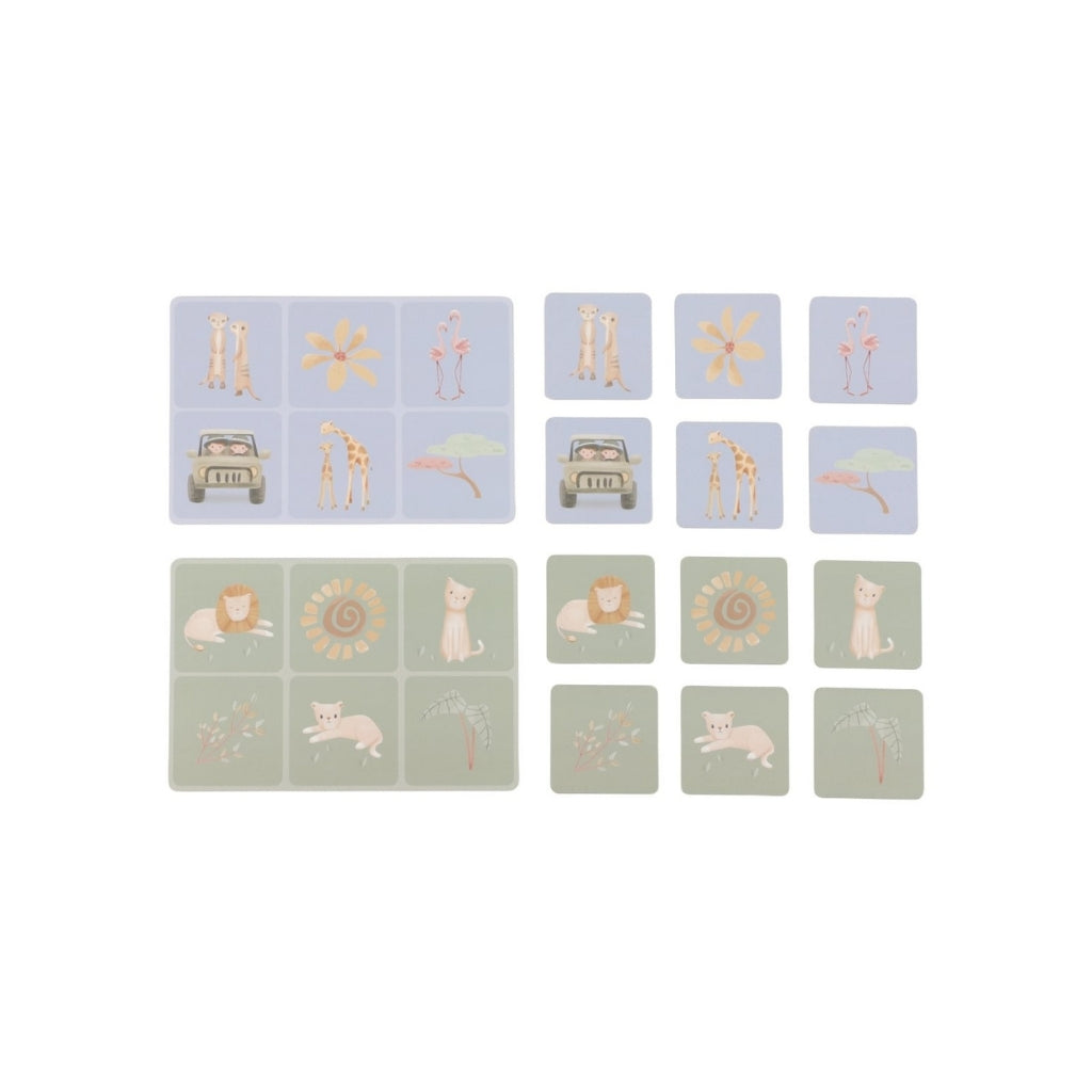 Little Dutch Jeu De Loto Safari Friends Multi