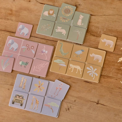 Little Dutch Jeu De Loto Safari Friends Multi