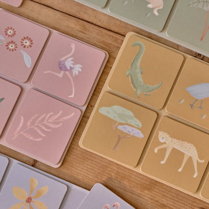 Little Dutch Jeu De Loto Safari Friends Multi
