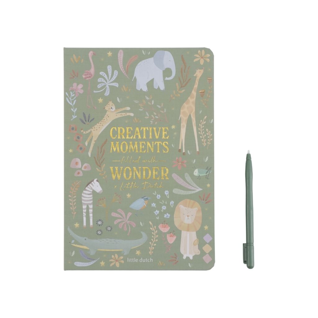 Little Dutch Tablette Graphique Safari Friends Vert 
