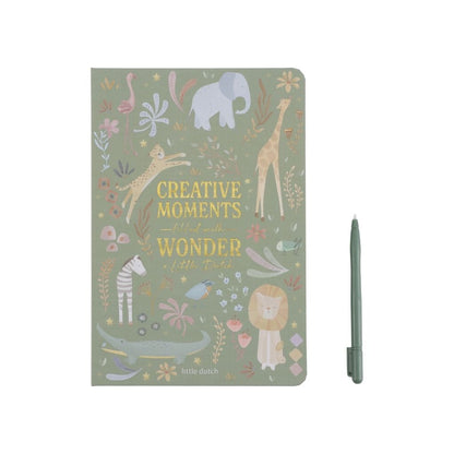 Little Dutch Tablette Graphique Safari Friends Vert 