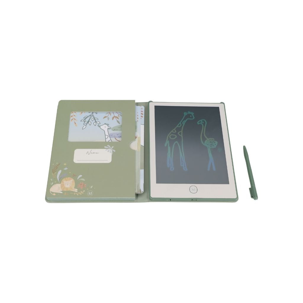 Little Dutch Tablette Graphique Safari Friends Vert 