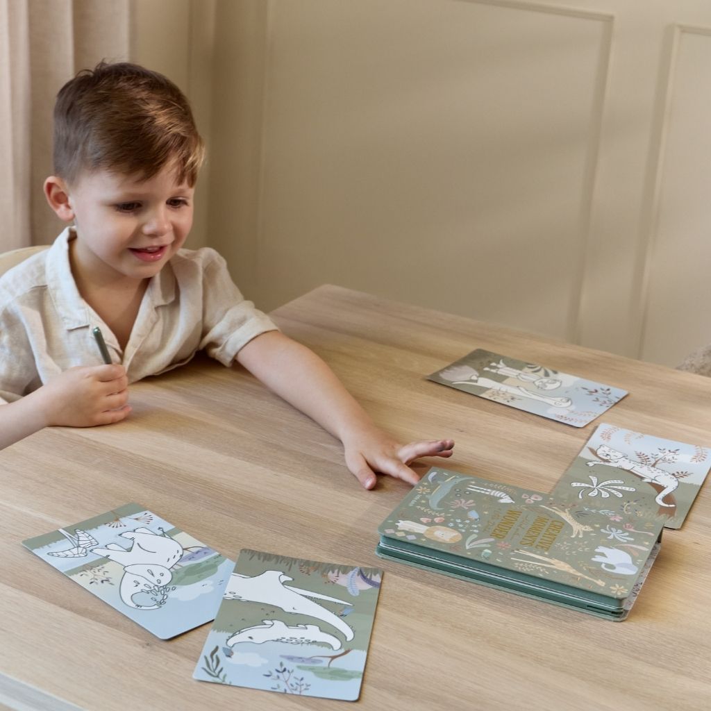 Little Dutch Tablette Graphique Safari Friends Vert 