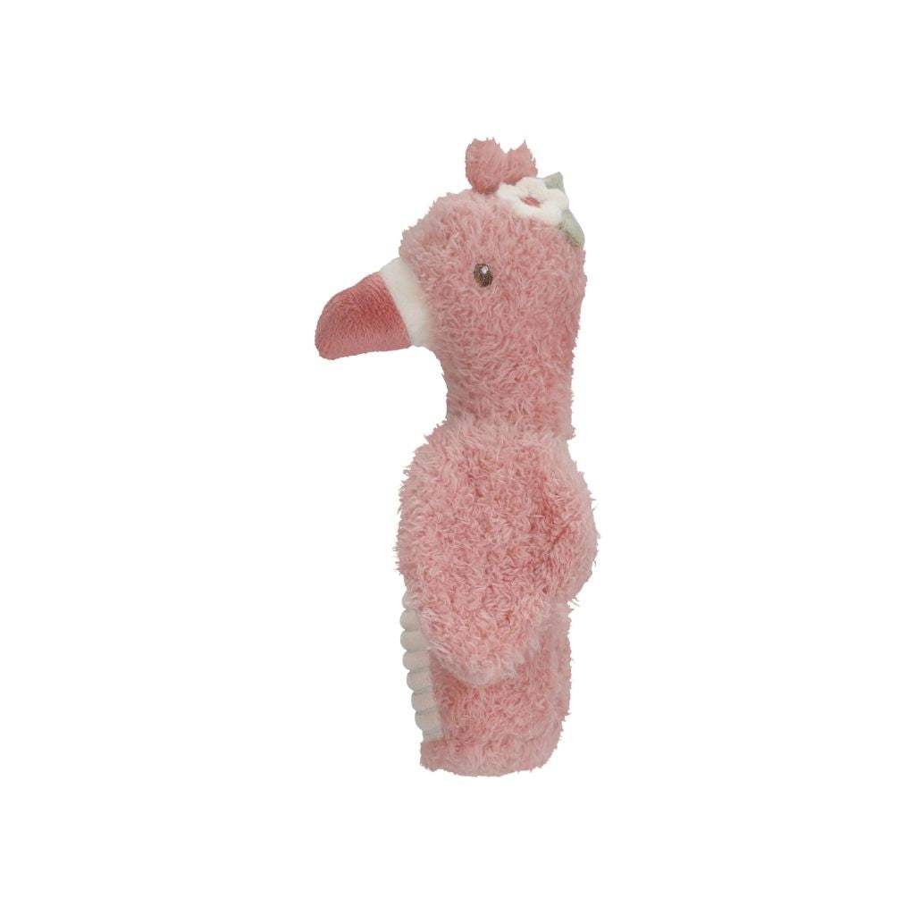 Little Dutch Hochet Safari Friends Flamant Rose