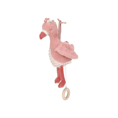 Little Dutch Muzikaal Trekspeeltje Safari Friends Flamingo