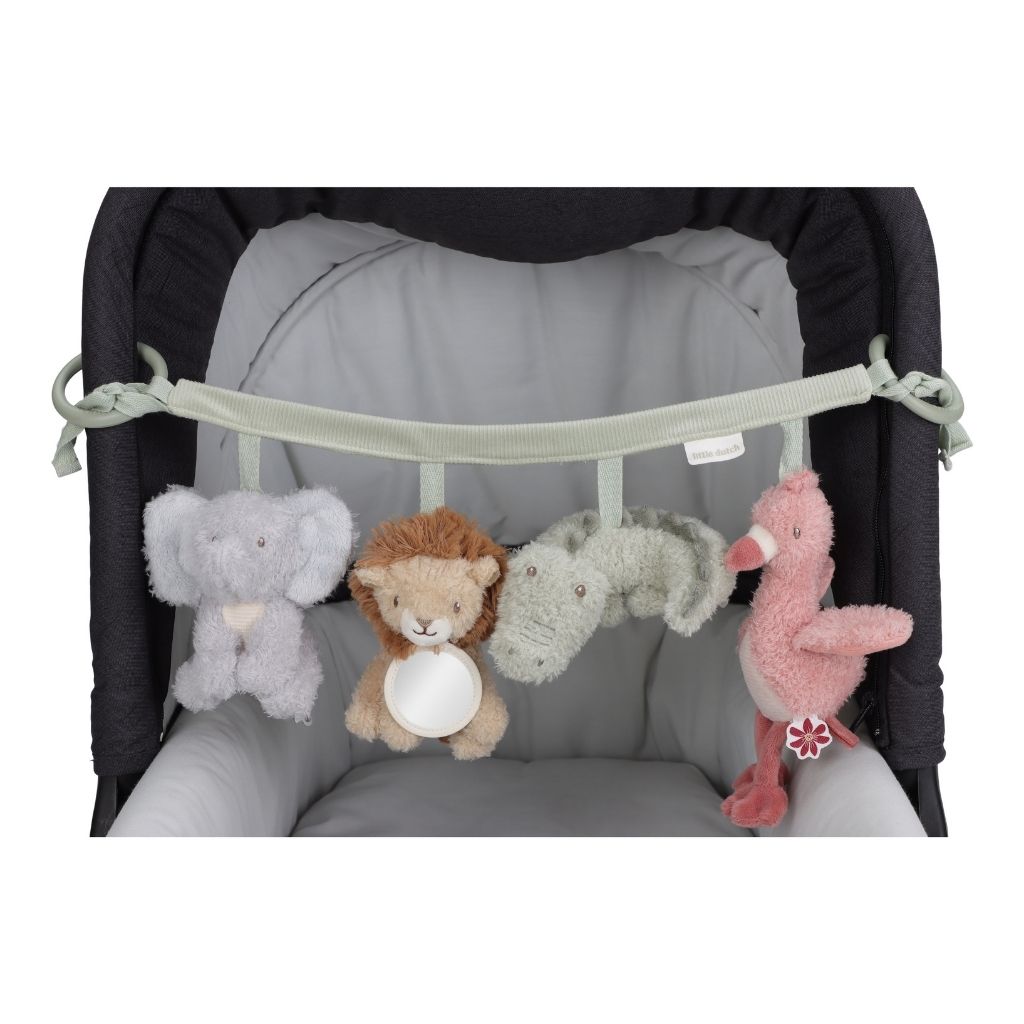 Little Dutch Wagenspanner Safari Friends Multi