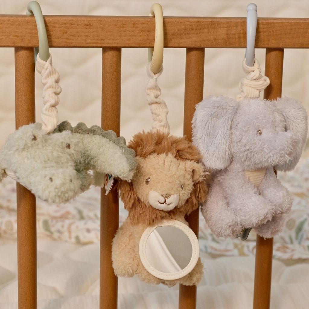 Little Dutch Jouet à Suspendre Safari Friends Multi  – 3 Pièces